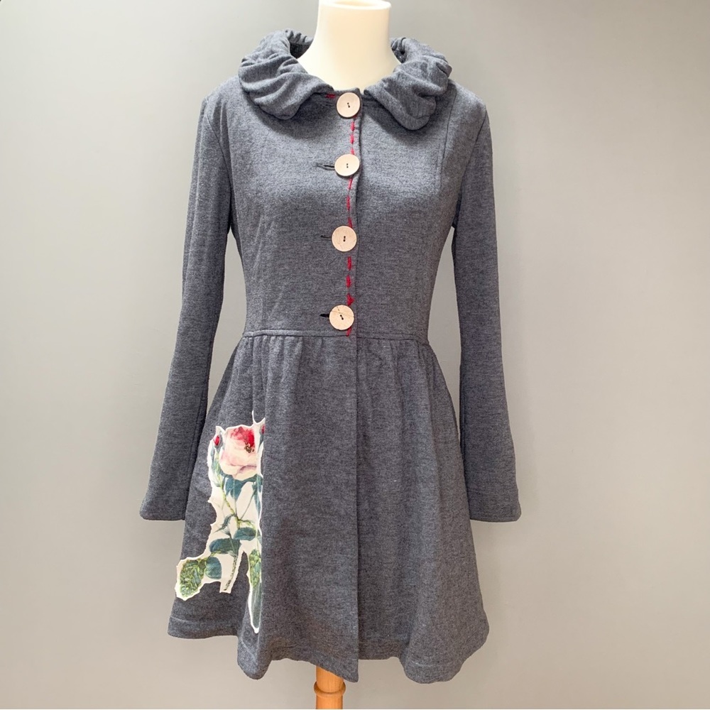 Anthropologie NICK & MO floral vintage feel jacket, S. - Picture 8 of 13